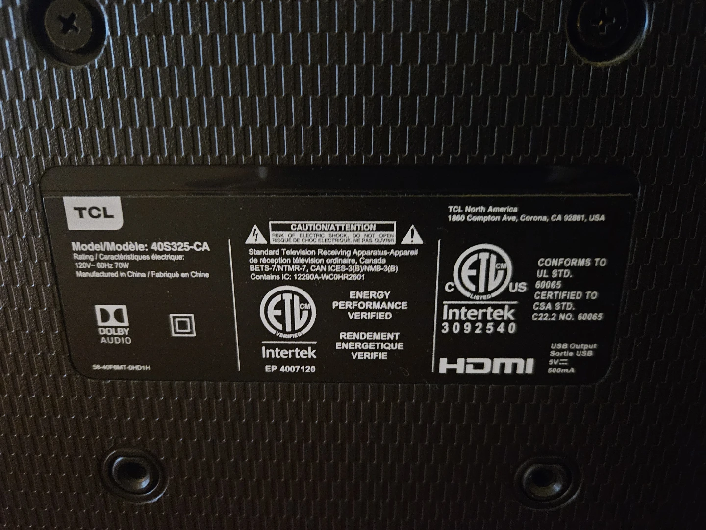 40 inches TCL roku smart TV - photo 4