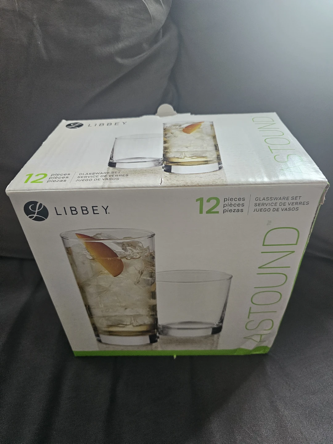 Libbey Astound 12-Piece Glassware Set