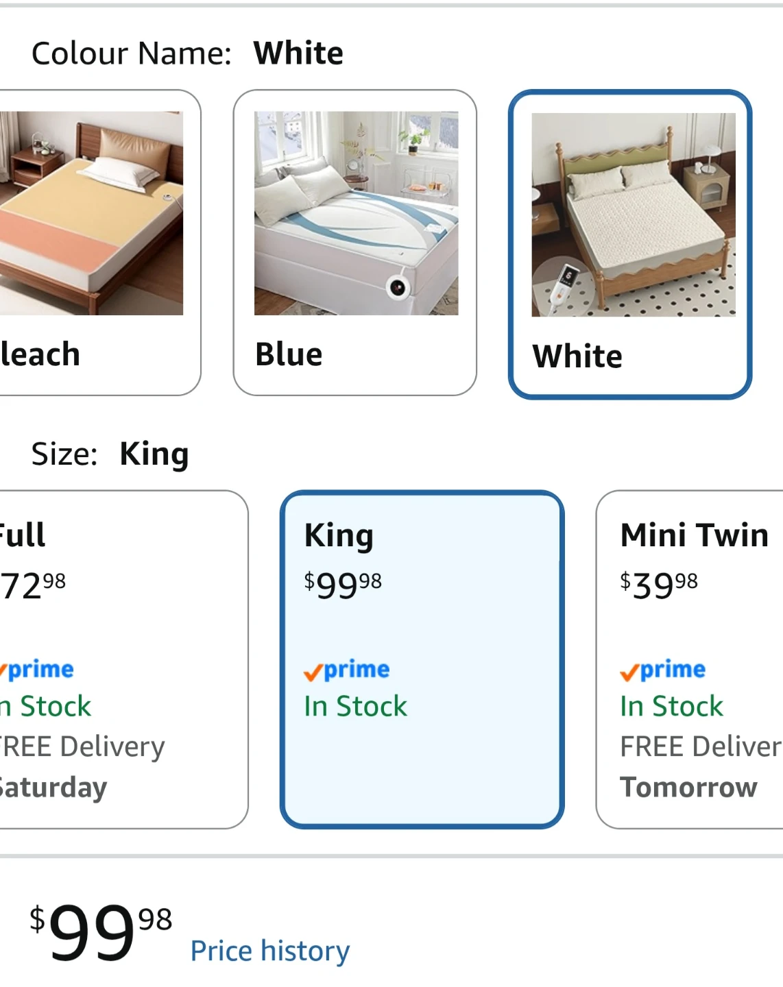 New King Bed GetCozy Heating Pad - photo 5