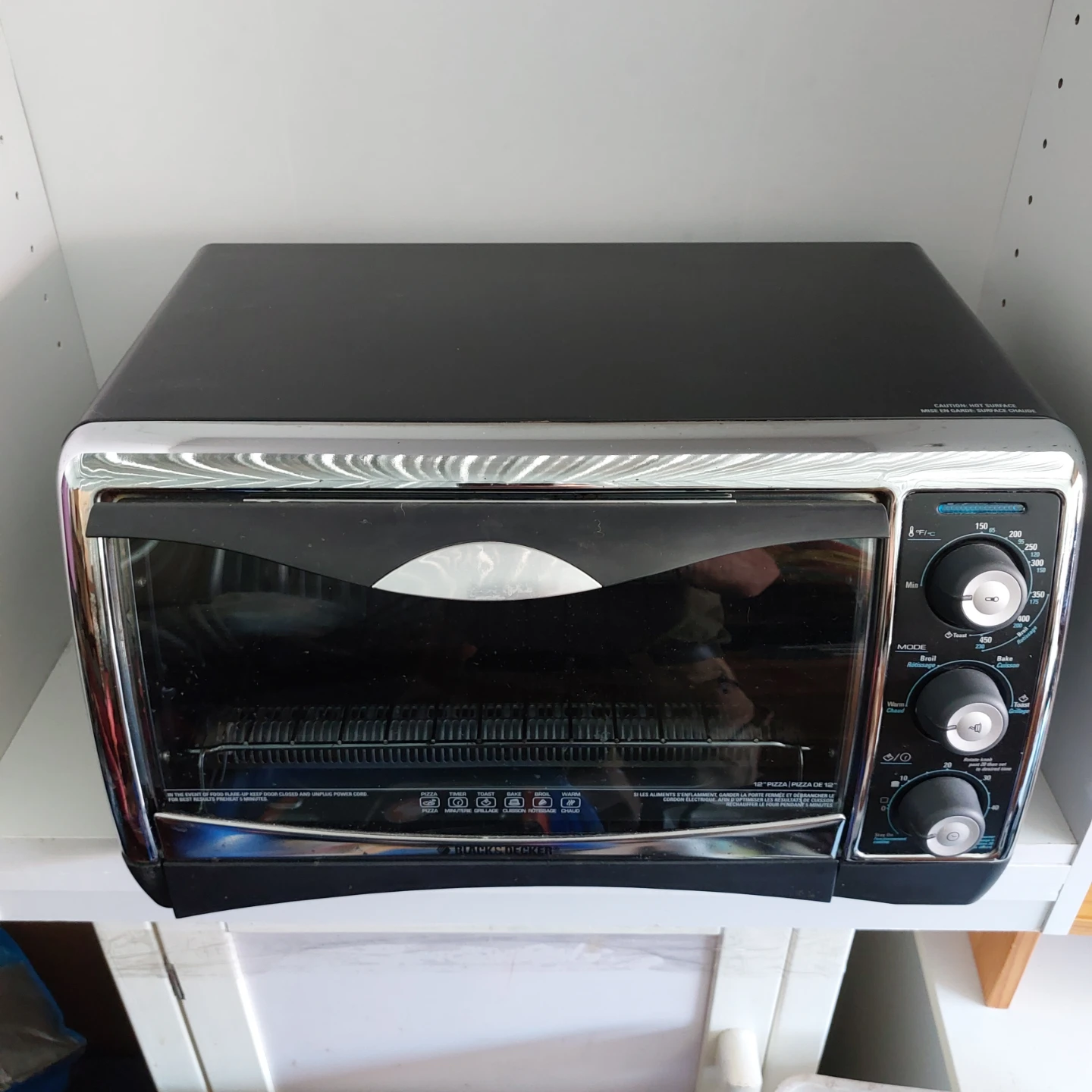 Black+Decker 12" Toaster Oven