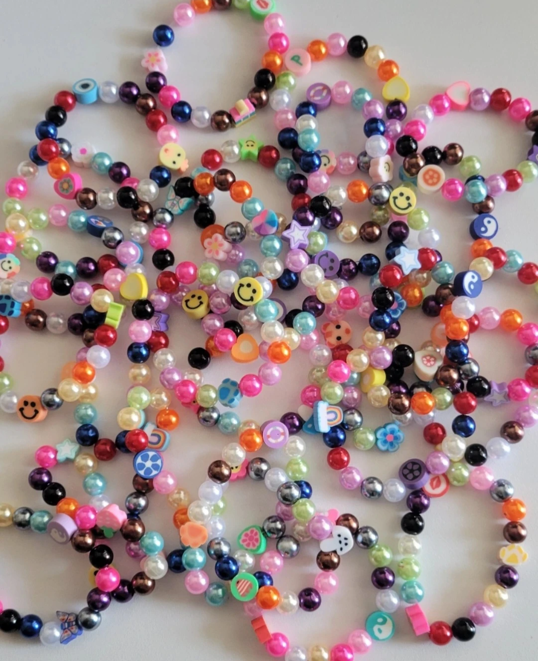 Kids Beaded Bracelets with Charms