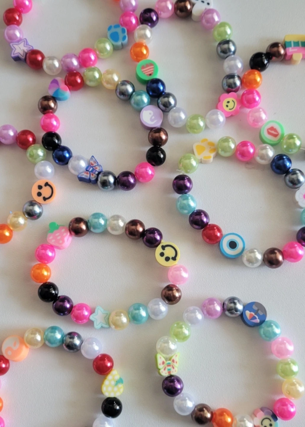 Kids Beaded Bracelets with Charms - photo 3