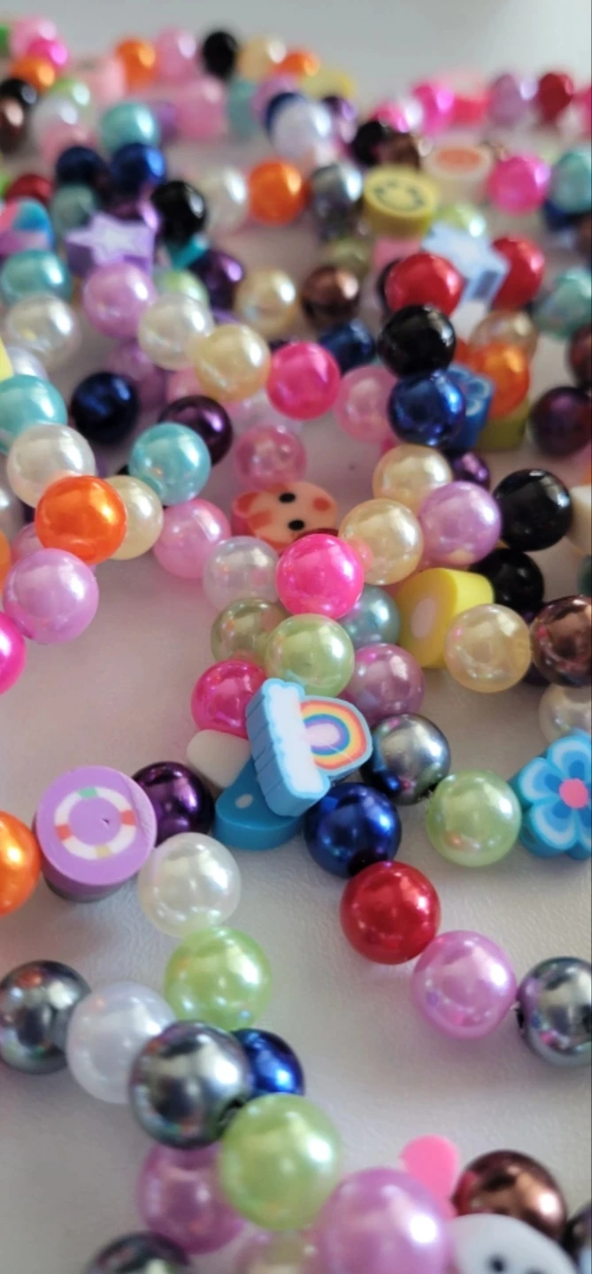 Kids Beaded Bracelets with Charms - photo 5