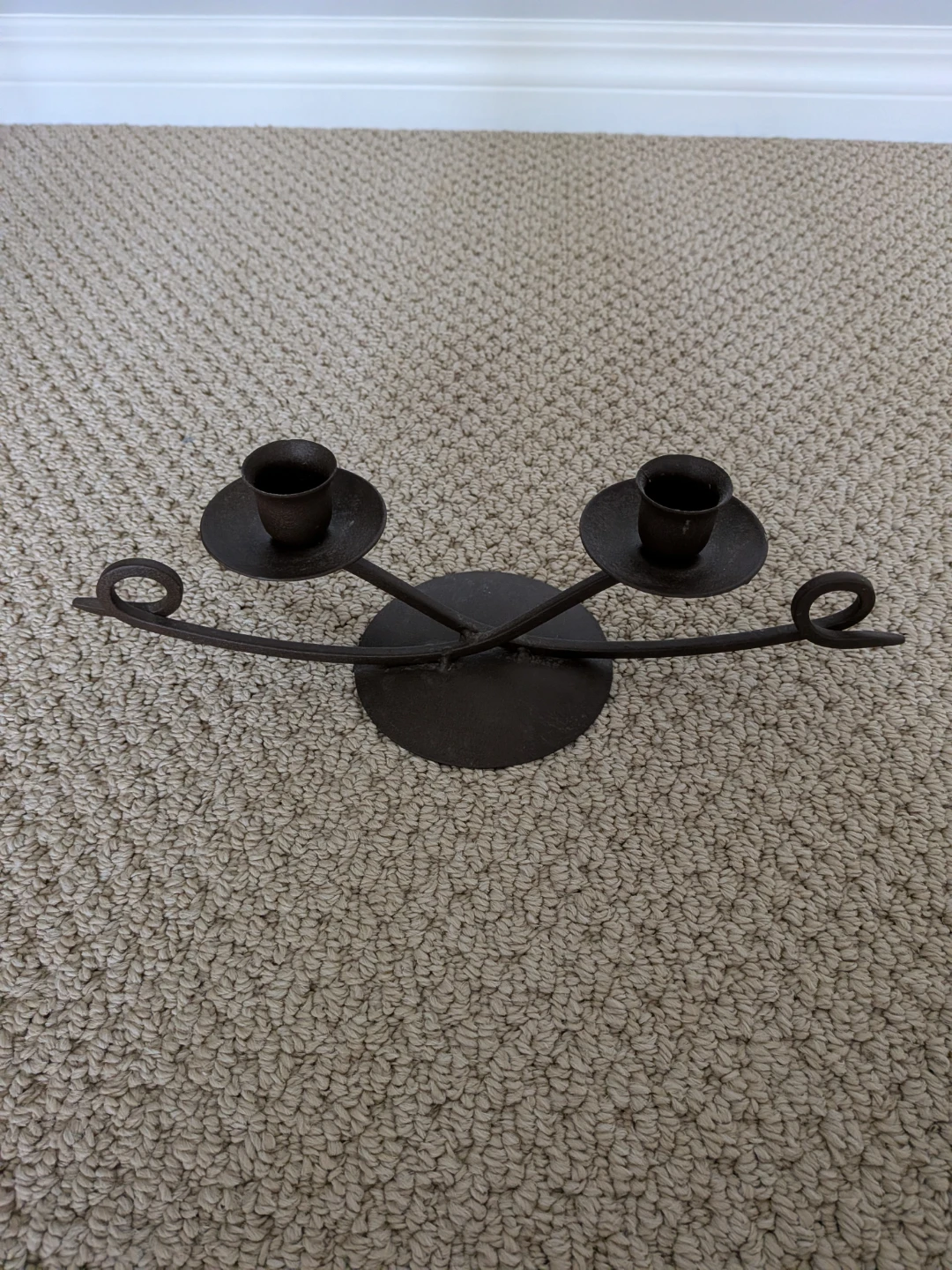 Set of Vintage Metal Candle Holders - photo 3