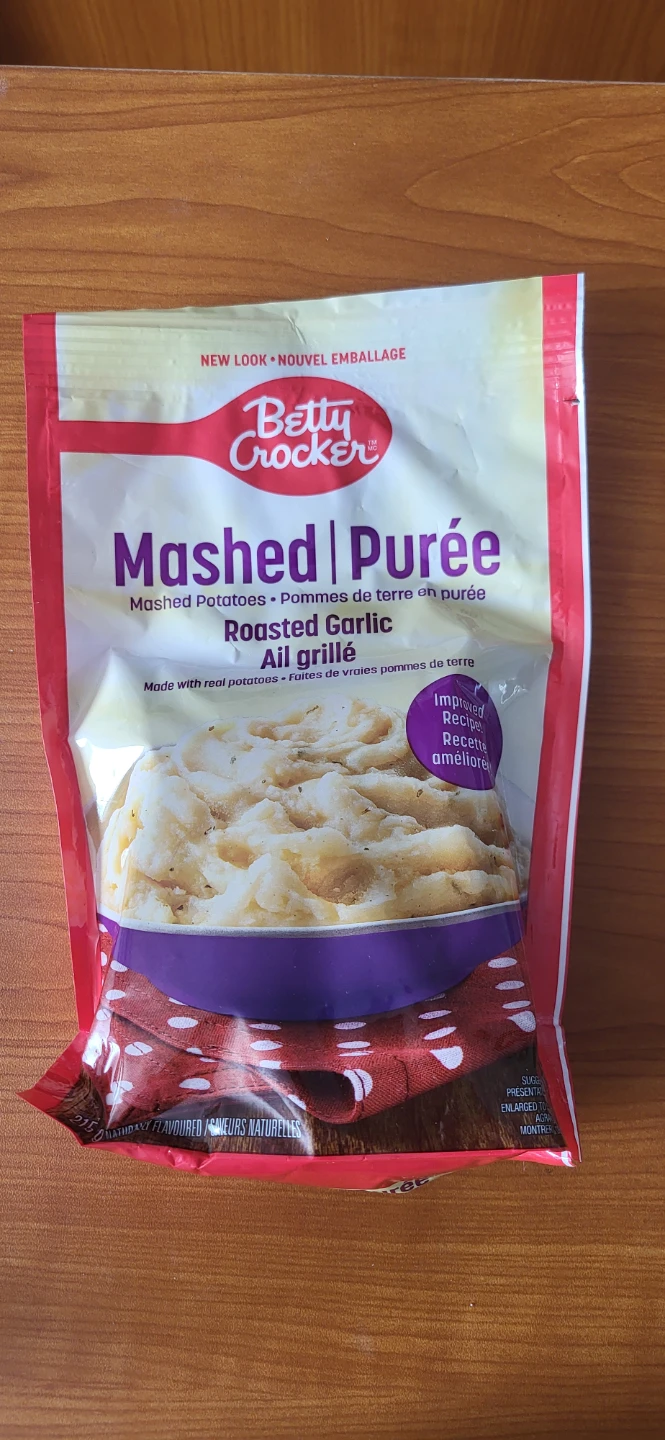 Betty Crocker Mashed Potatoes Roasted Garlic