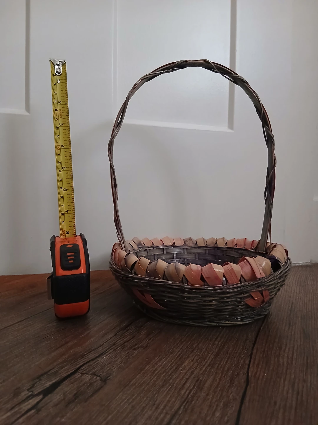 Wicker Basket with Handle