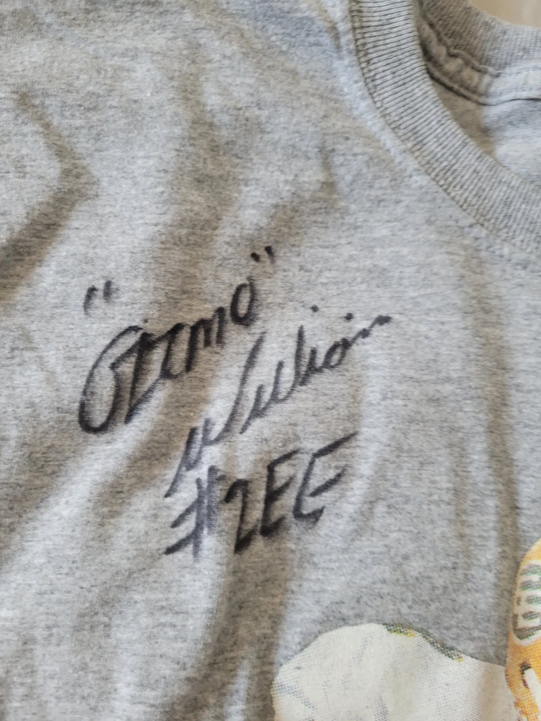 Signed by Football Player Gizmo williams T-Shirt - photo 2