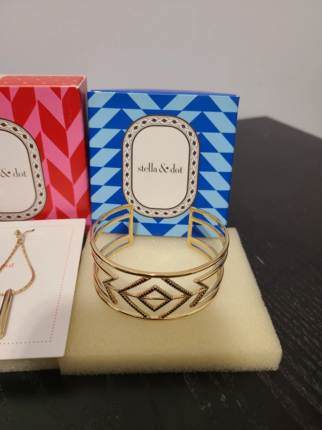 Stella & Dot Pave Sphinx Cuffl