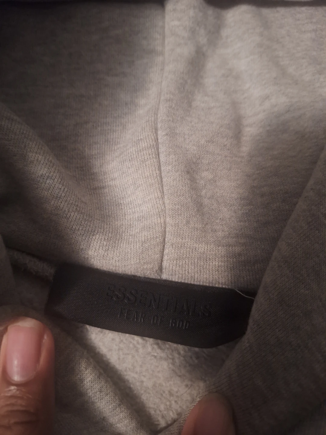 Essentials fear of God grey fleece - photo 4
