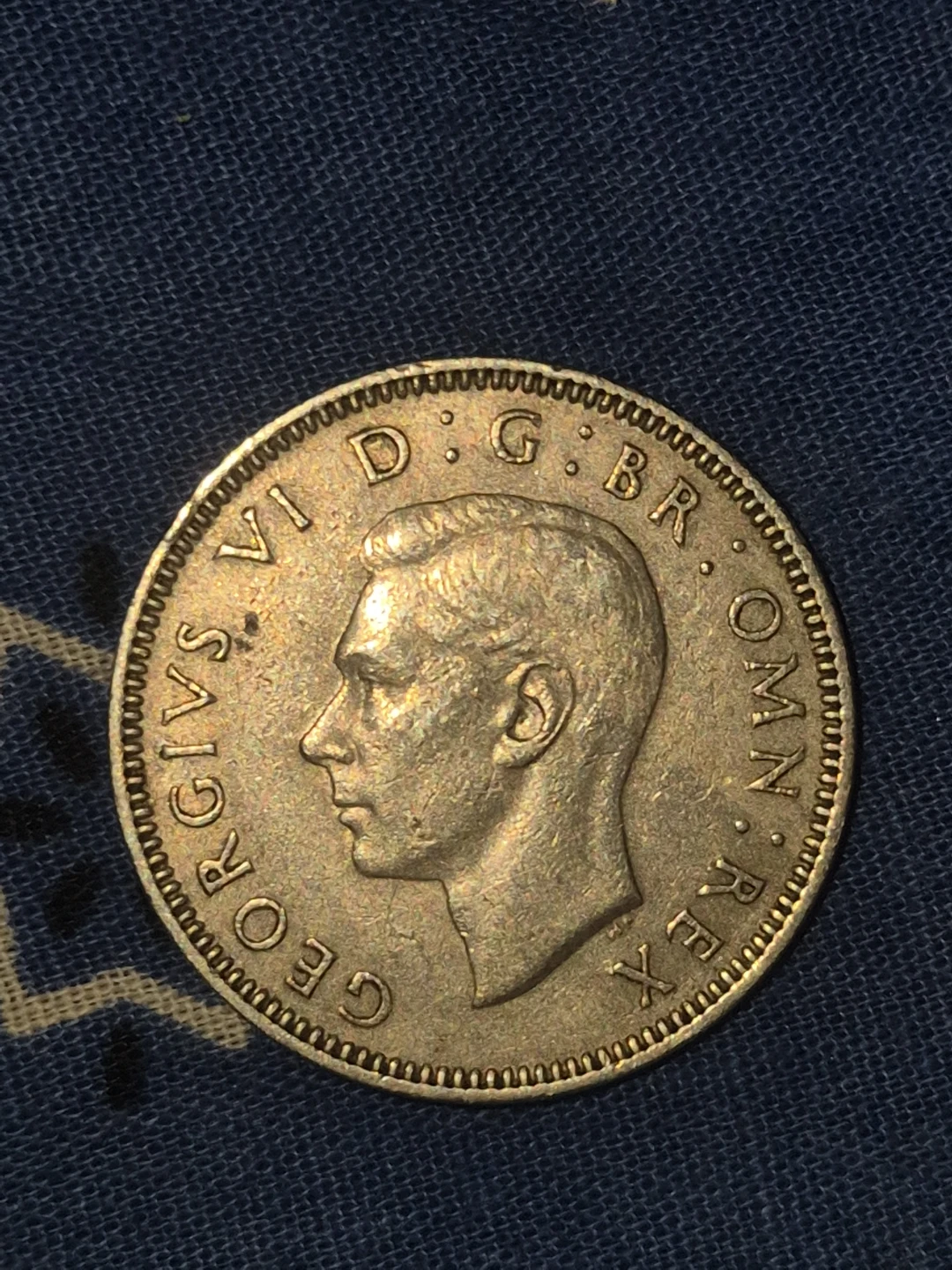 ⚽1948 One Shilling Coin - photo 2