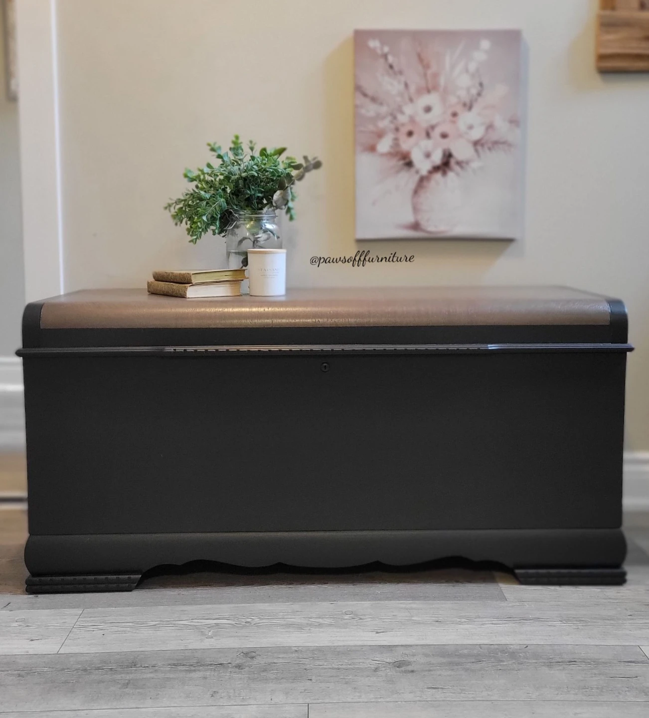 Vintage Cedar Chest Storage Trunk