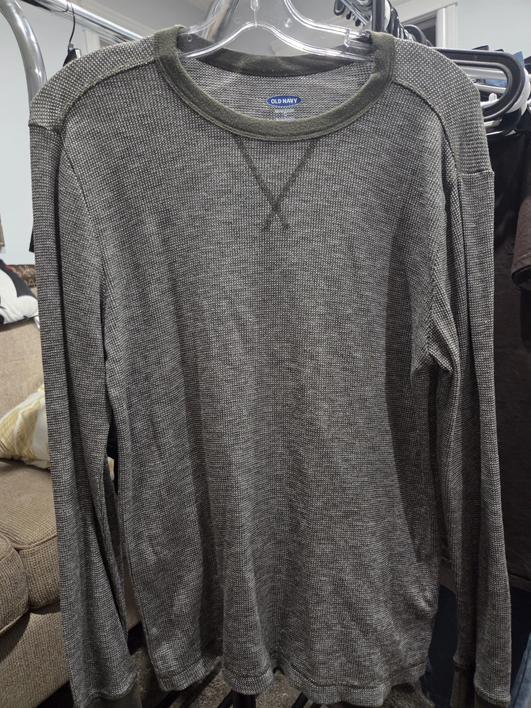 Old Navy Men's Long Sleeve Thermal Shirt