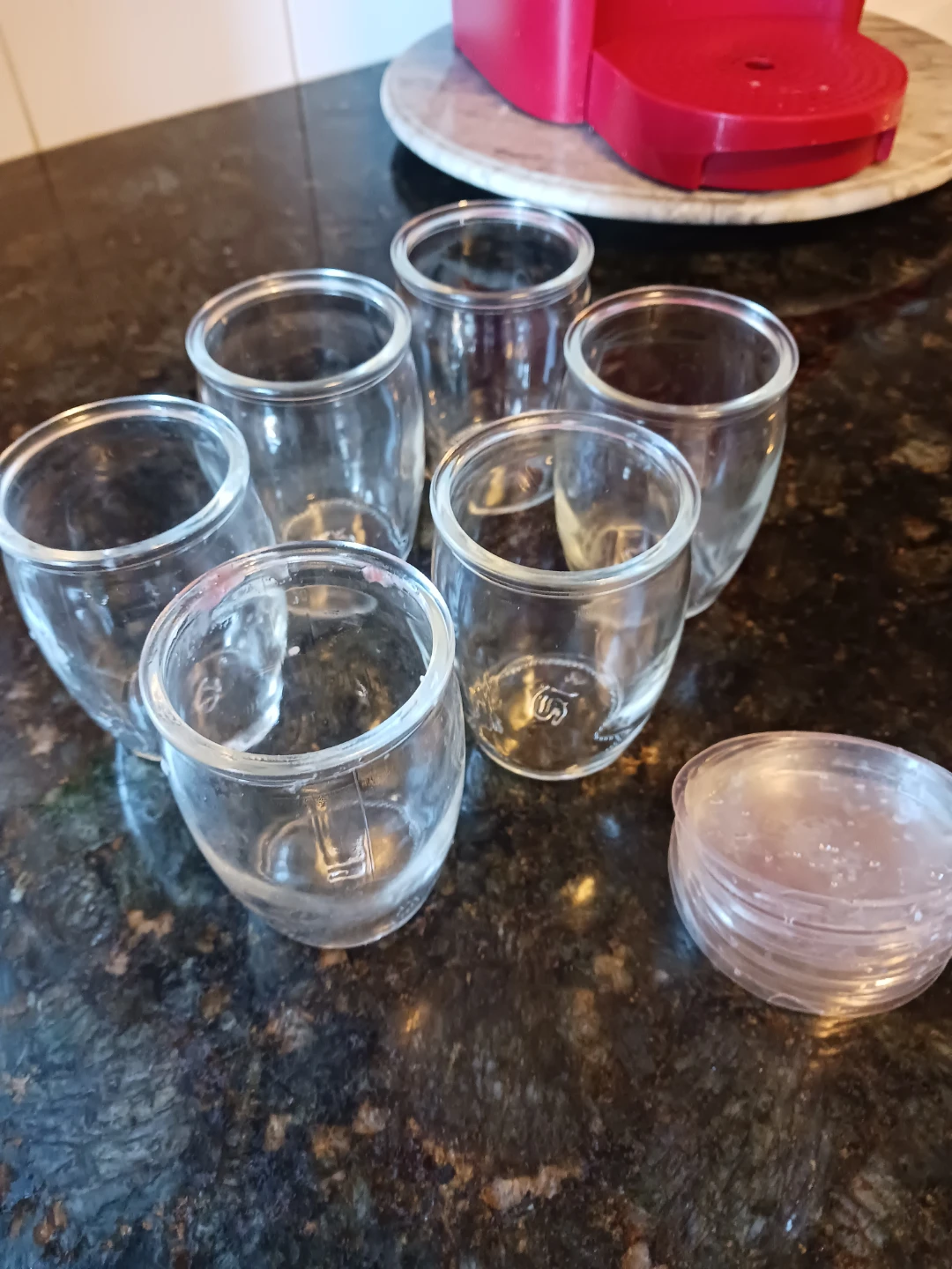 Set of 6 Glass Jars with Lids - photo 3