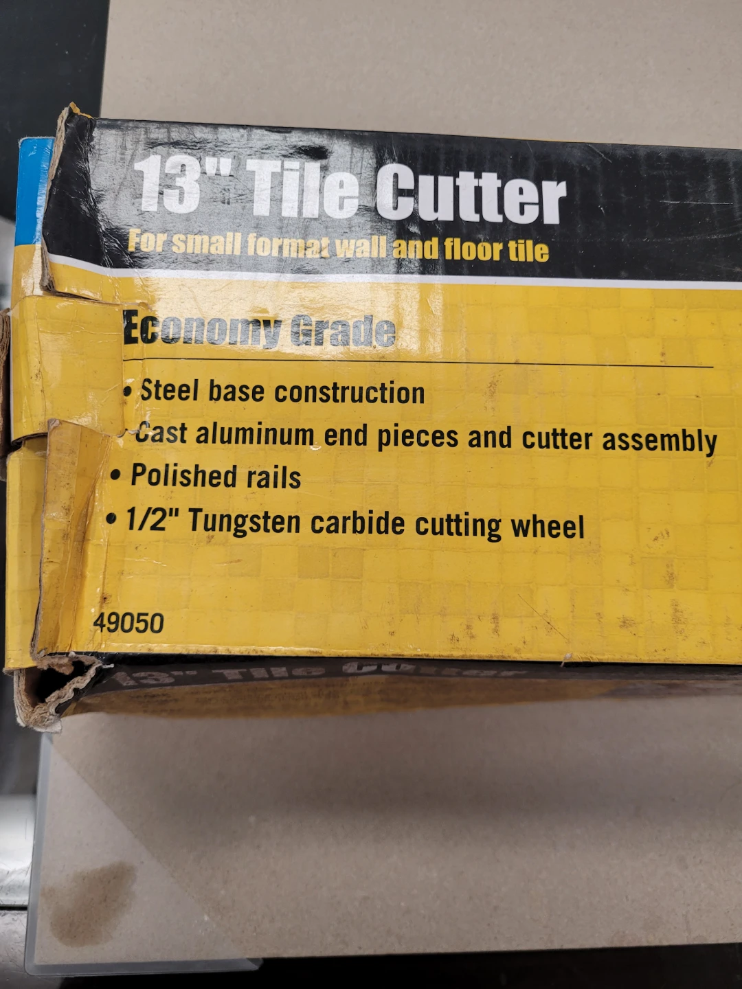 13" Tile Cutter - Economy Grade - photo 2
