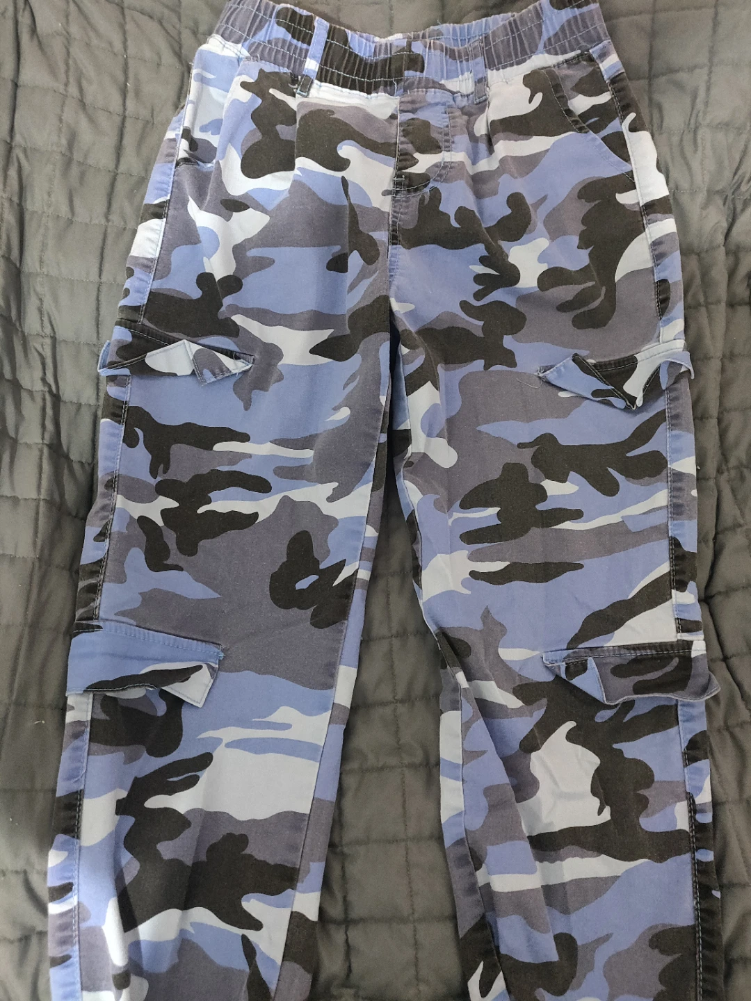 Blue Camo Pants