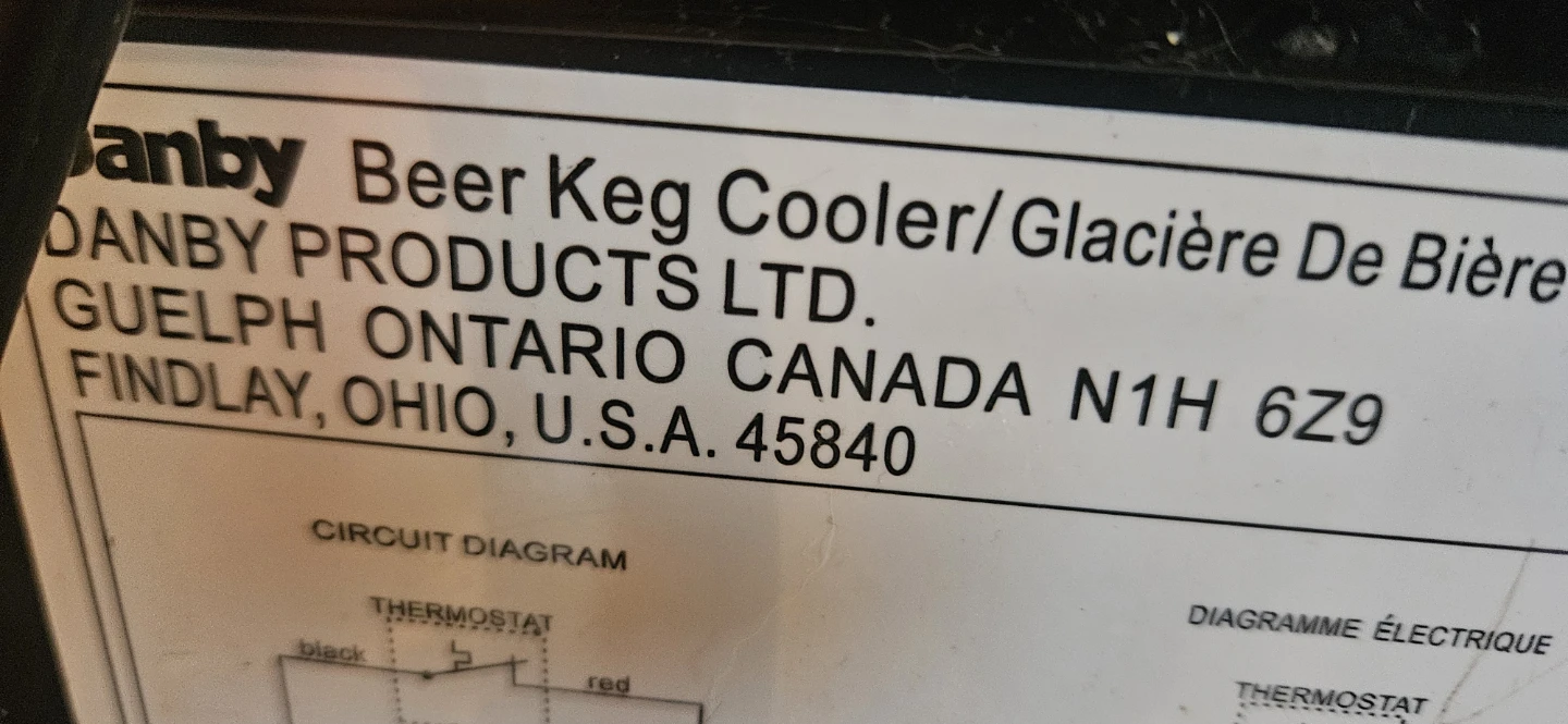 Danby Beer Keg Cooler DKC5411BSL - photo 3