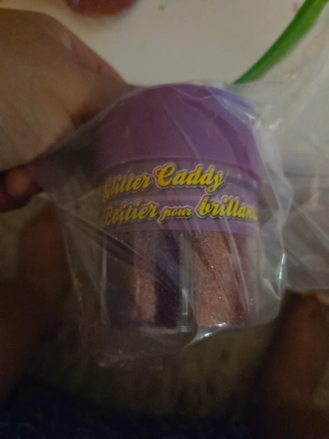 Glitter Caddy Container