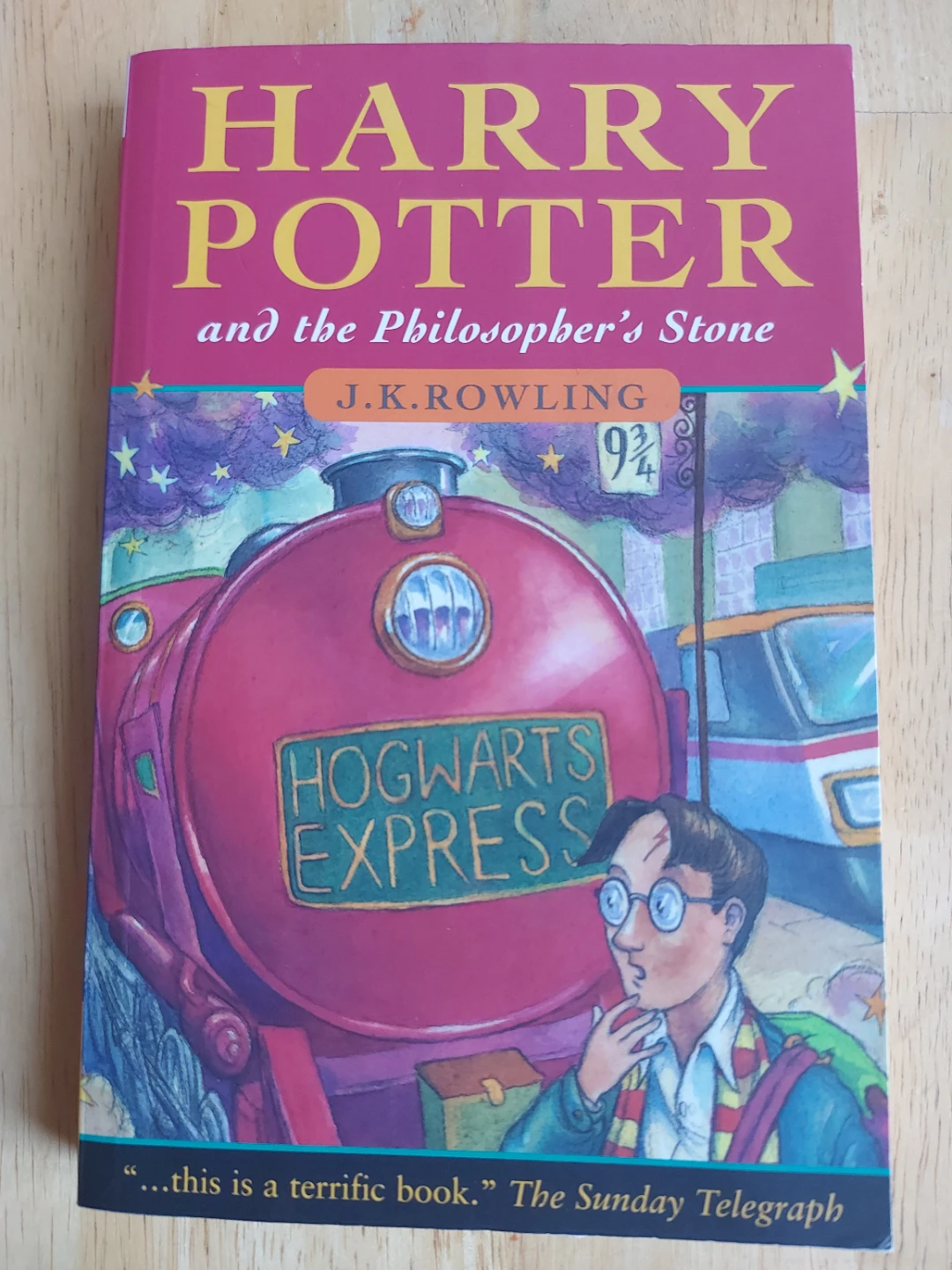 Harry Potter and the Philosopher's Stone by J.K. Rowling Book