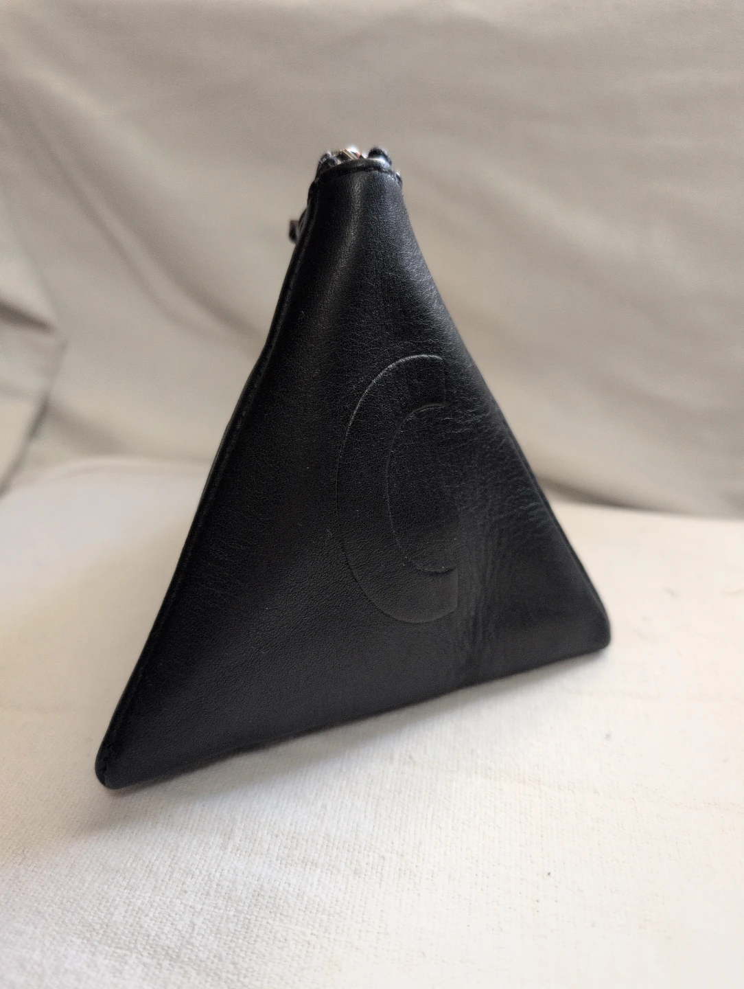 Alexander McQueen triangle pouch