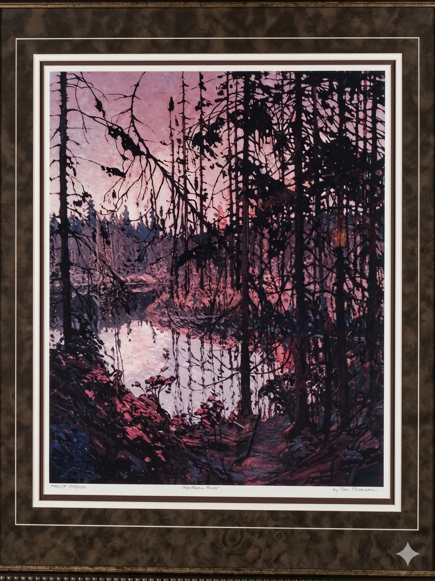 Northern River Art Print by Tom Thomson - LE 373/1250 - photo 5