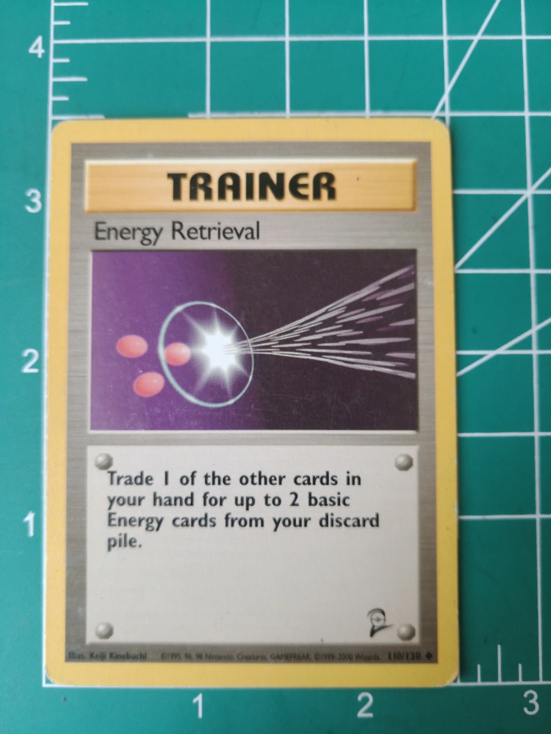 Pokemon Trainer Energy Retrieval Card
