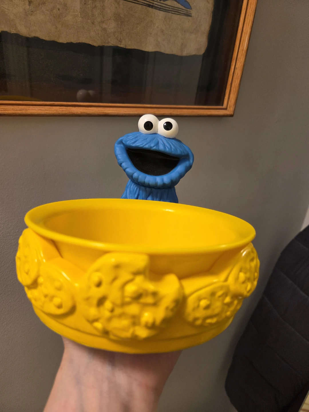 Sesame Street Cookie Monster Snack Bowl - photo 3