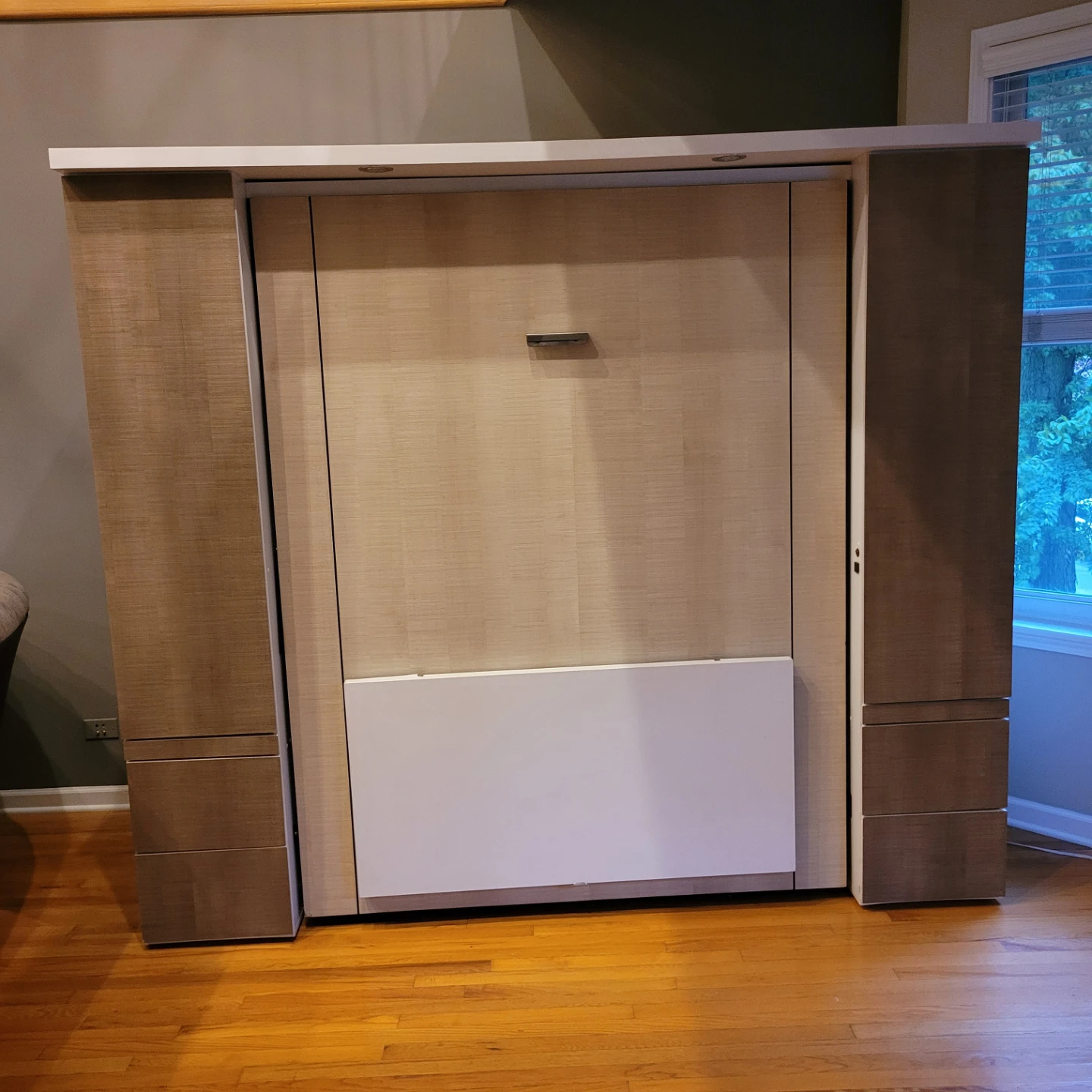 Murphy Bed with Desk and Shelves - photo 2