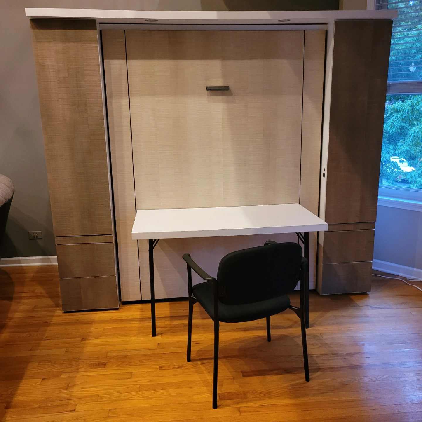 Murphy Bed with Desk and Shelves - photo 3