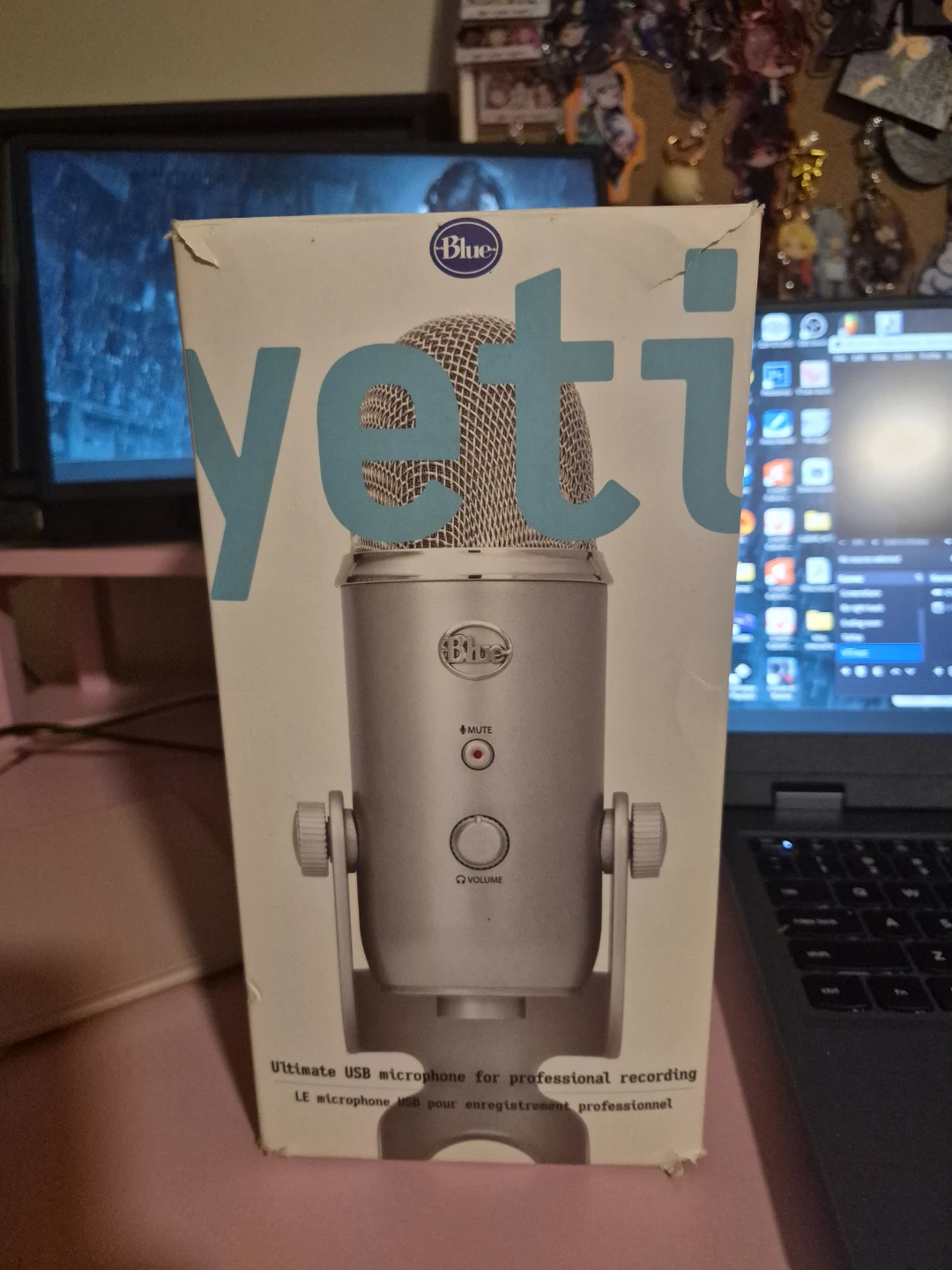 Silver Blue Yeti USB Microphone - photo 3