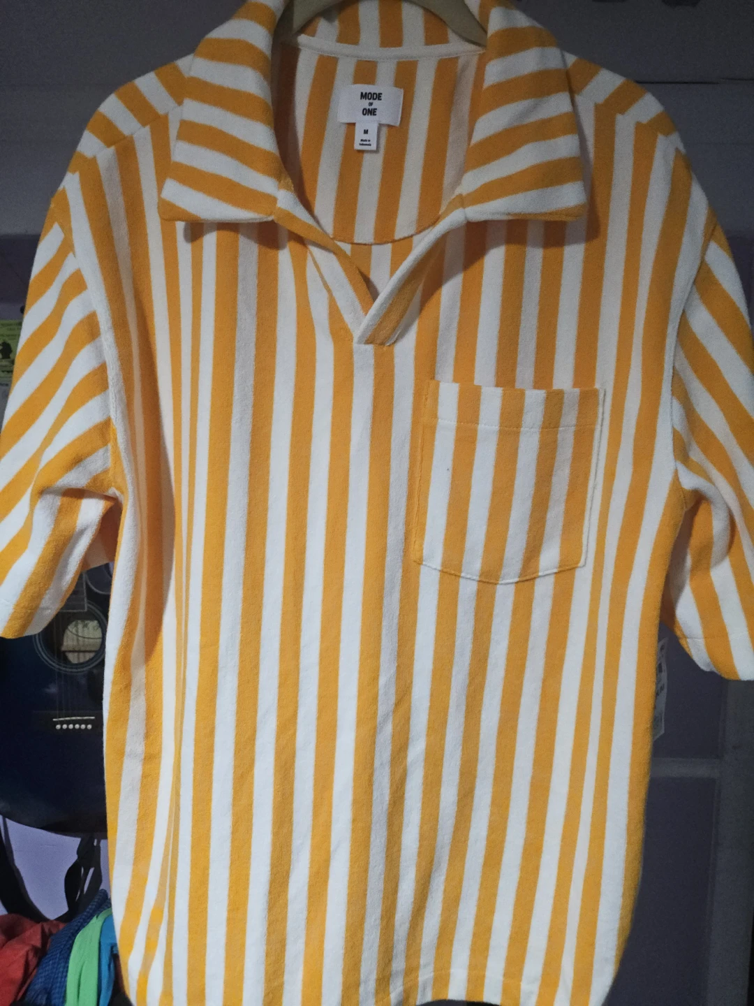 Mode of One Striped Polo Shirt - Size M