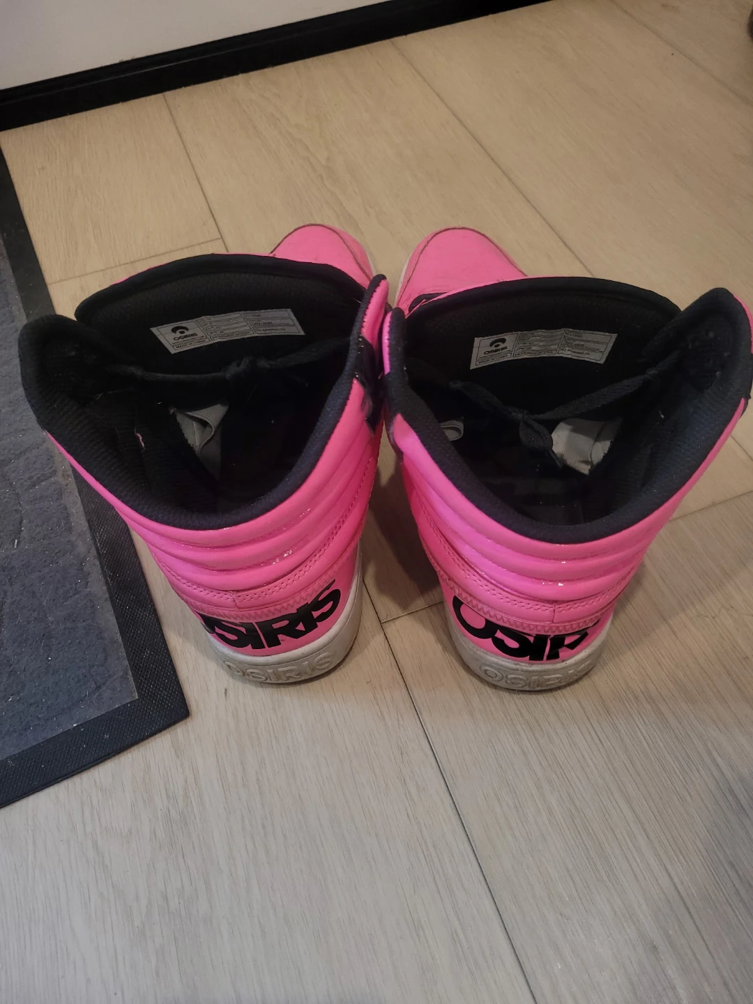 Osiris "Clone" Pink High-Top Skateboard Shoes - photo 2