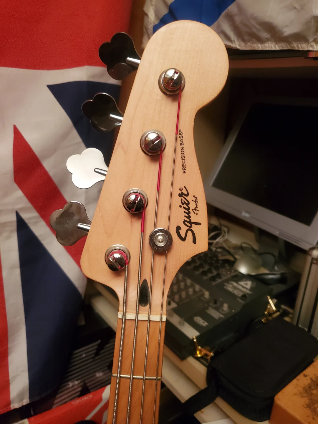 Squier Precision Bass Guitar - photo 3