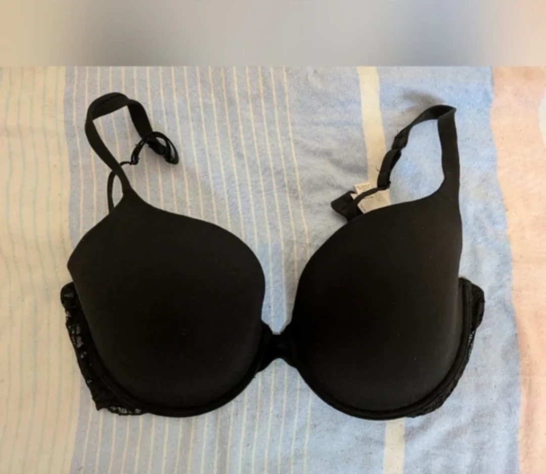 La Senza Black Lace Trim Bra