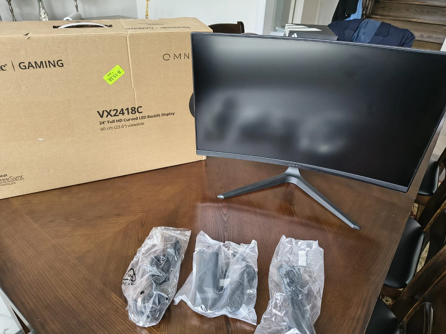 ViewSonic VX2418C 24" Curved Gaming Monitor