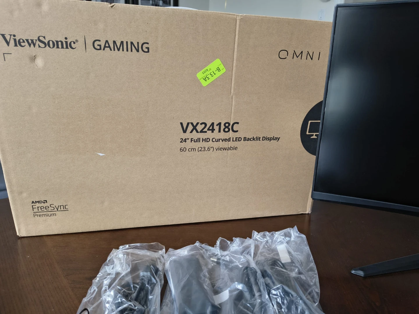 ViewSonic VX2418C 24" Curved Gaming Monitor - photo 3