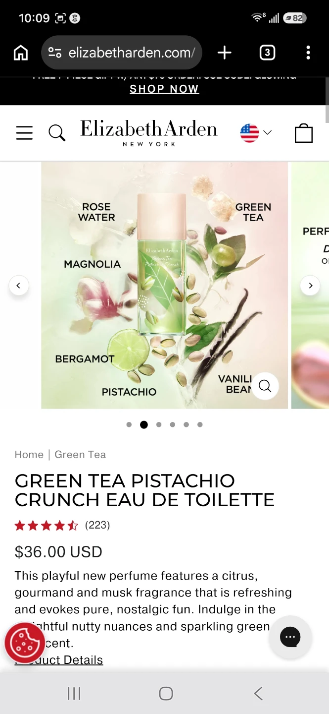 Elizabeth Arden Green Tea Pistachio Crunch Eau de Toilette ⚽️ - photo 2