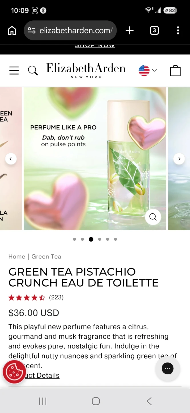 Elizabeth Arden Green Tea Pistachio Crunch Eau de Toilette ⚽️ - photo 3