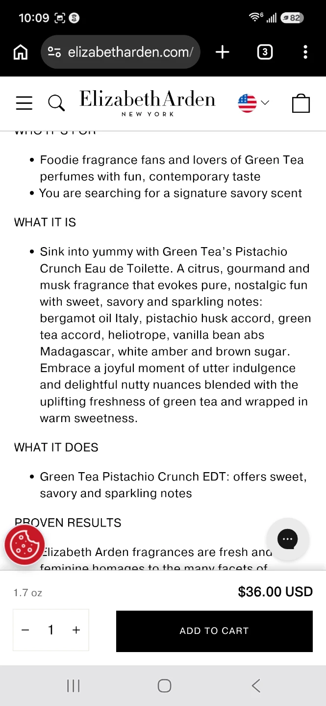 Elizabeth Arden Green Tea Pistachio Crunch Eau de Toilette ⚽️ - photo 4
