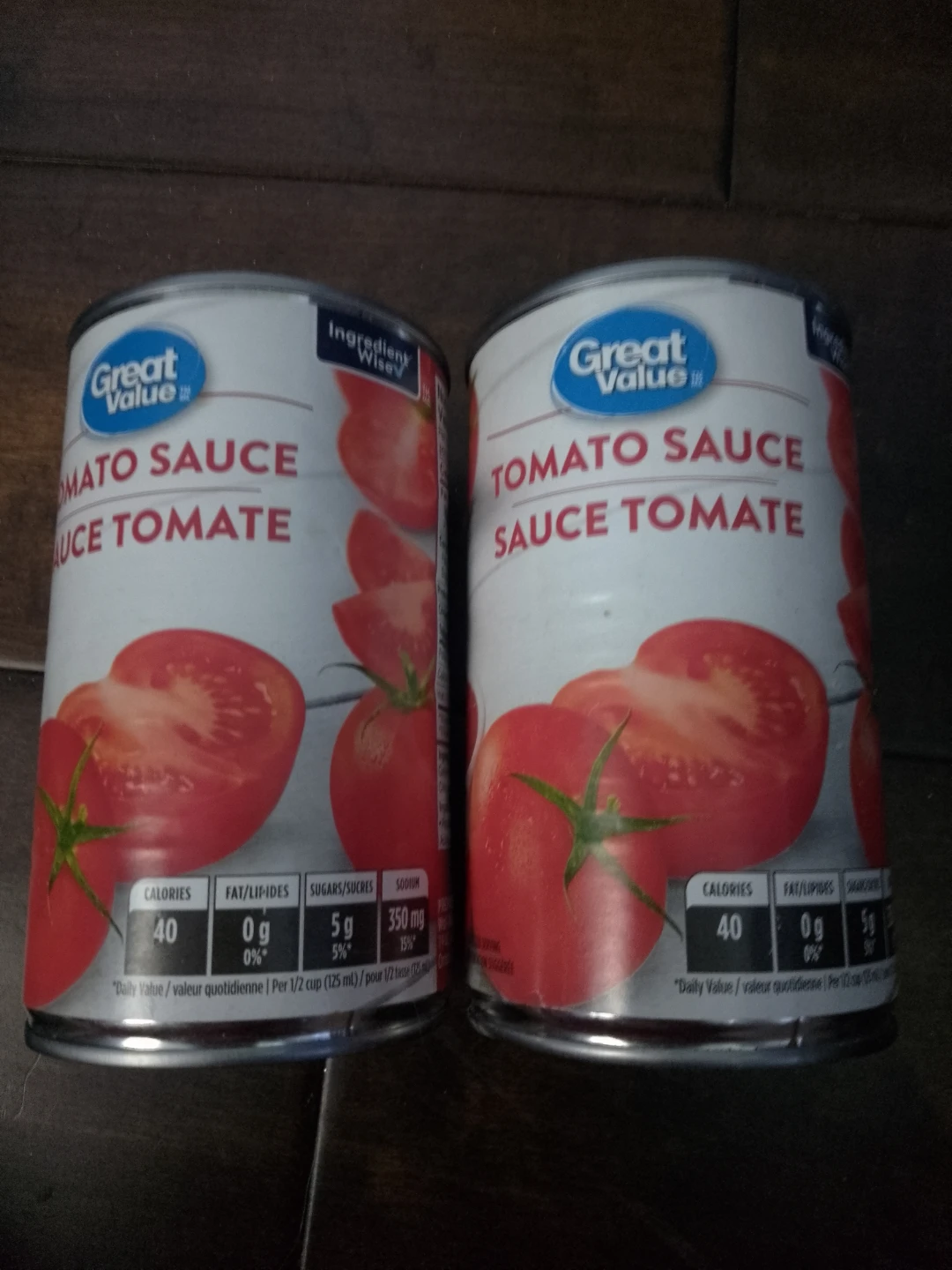 Great Value Tomato Sauce × 2 ⚽