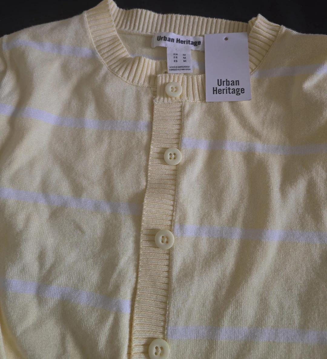 Urban Heritage Women's Striped Cardigan
