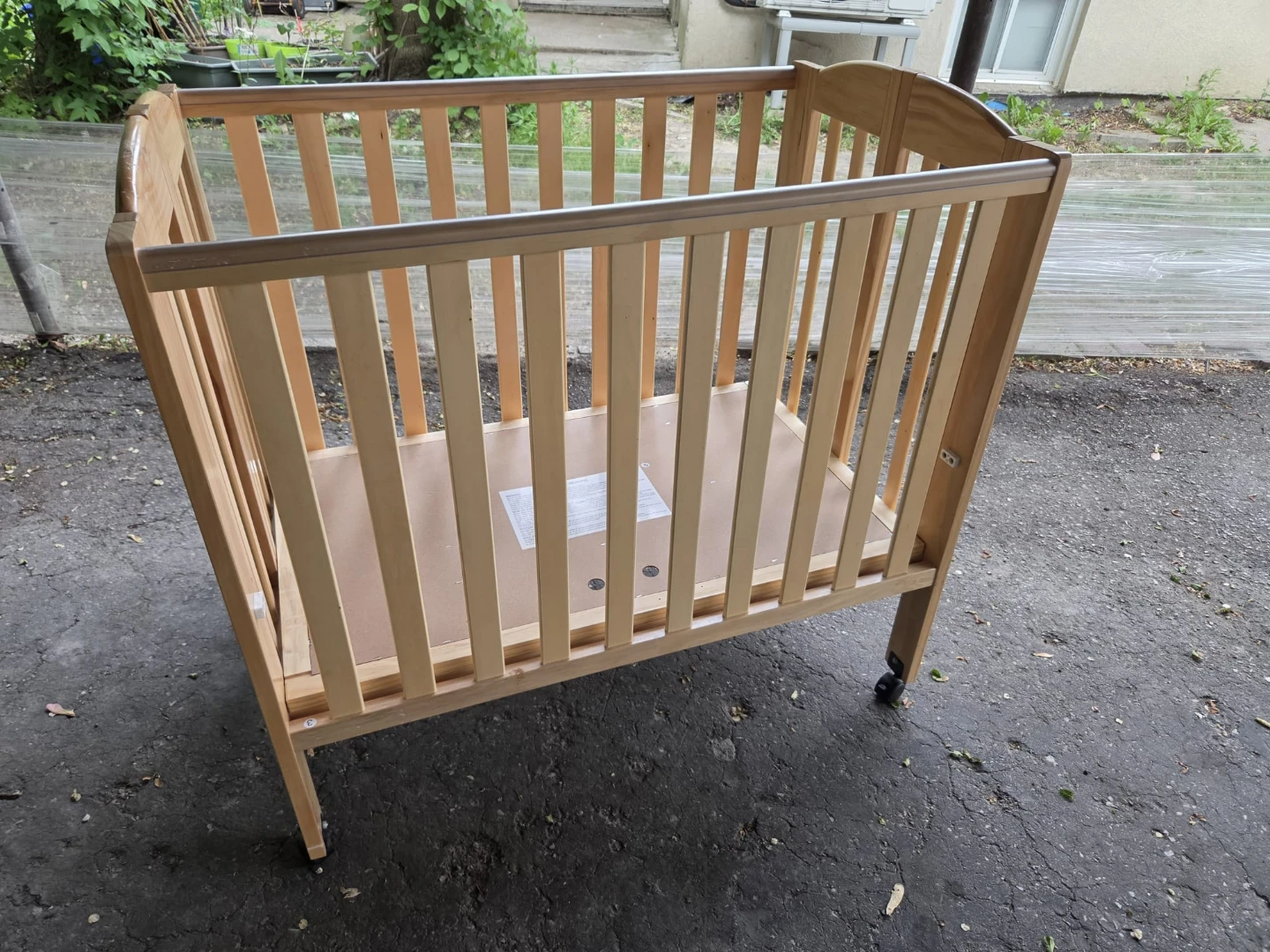 Wooden Baby Crib