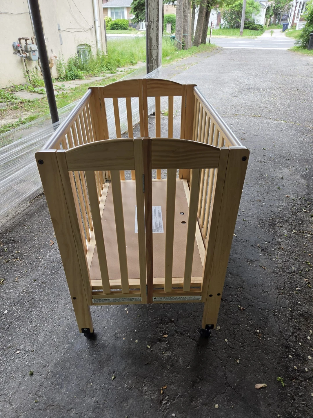 Wooden Baby Crib - photo 3