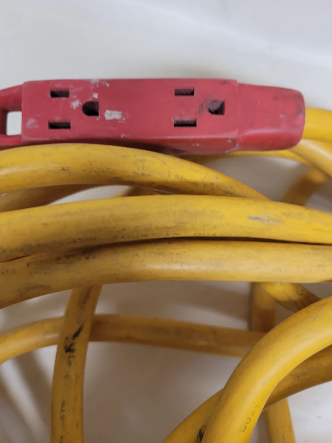 Yellow Extension Cord - 50 Feet - photo 2
