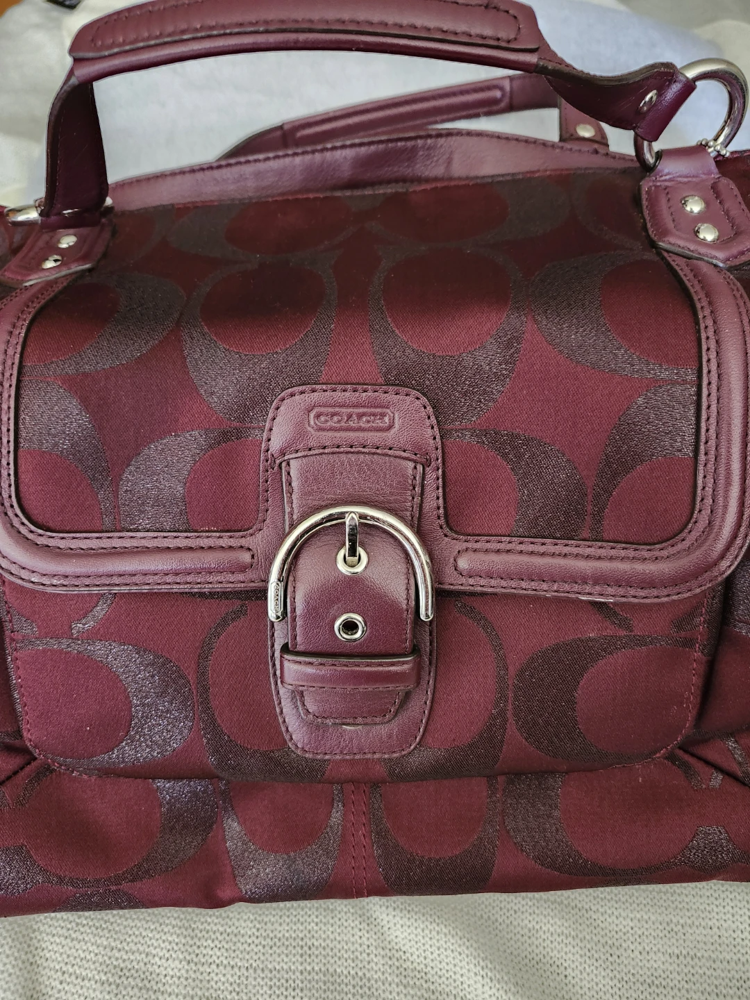 Coach Signature Satchel Bag Purse - photo 2