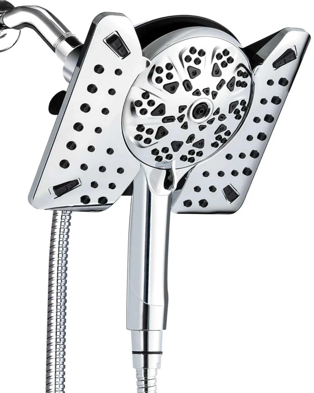 LIYELONDA 2-in-1 Shower Combo (Black colour)