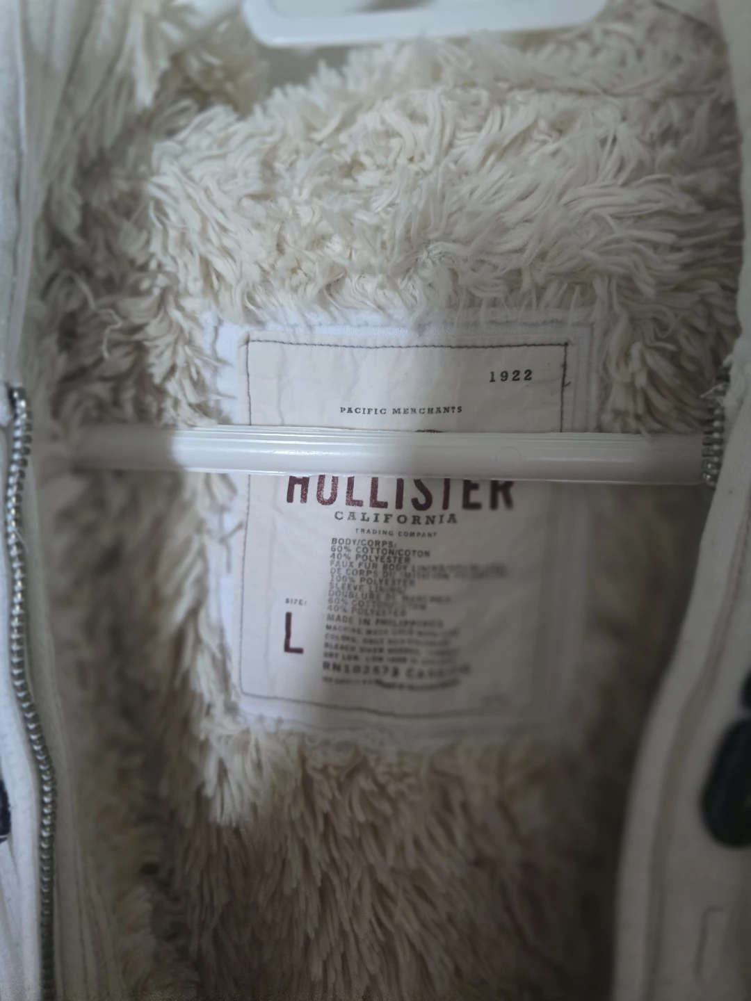Hollister Sherpa Lined Hoodie size M - photo 4