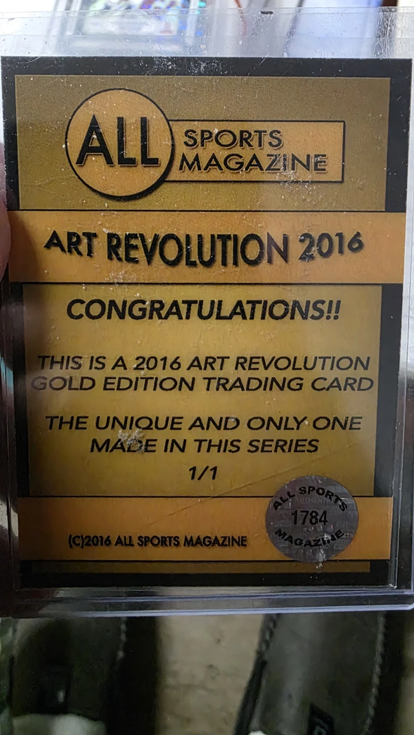 All Sports Magazine Art Revolution 2016 Gold Edition - photo 2