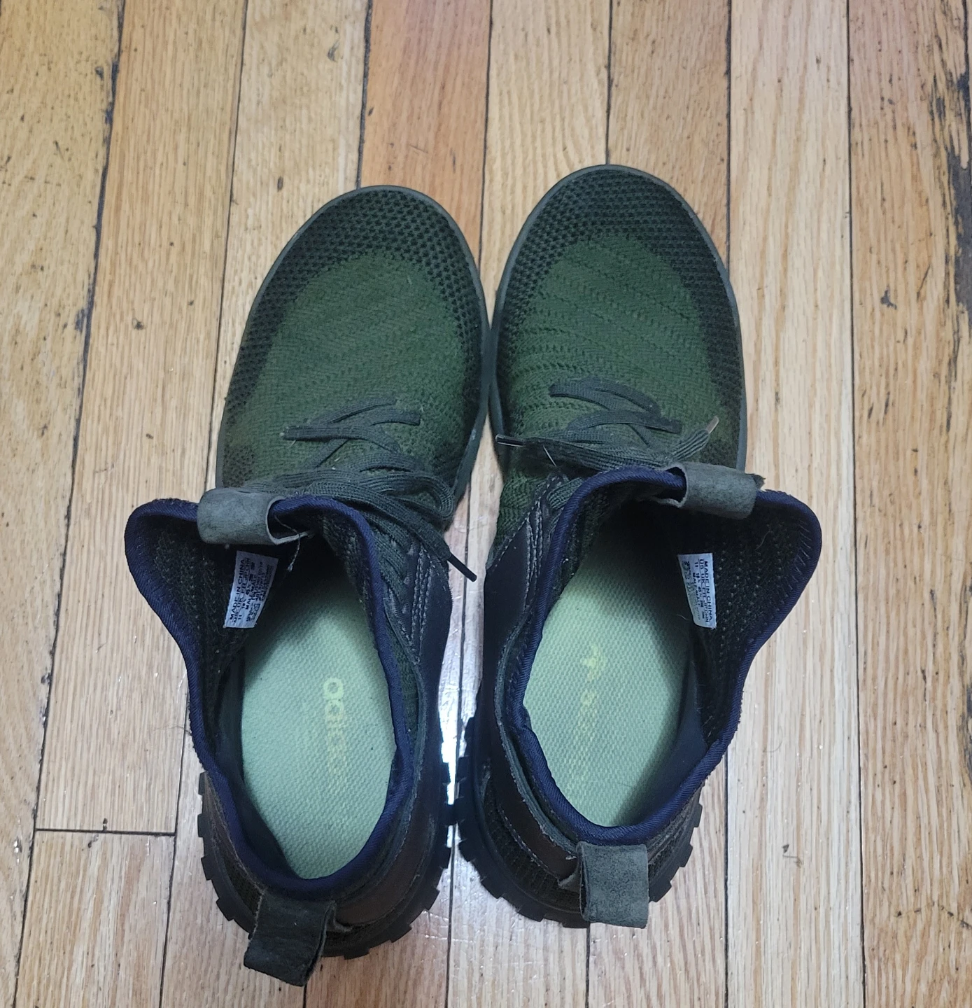 Adidas Tubular Shadow Knit Green High Top Shoes Size 11 - photo 3