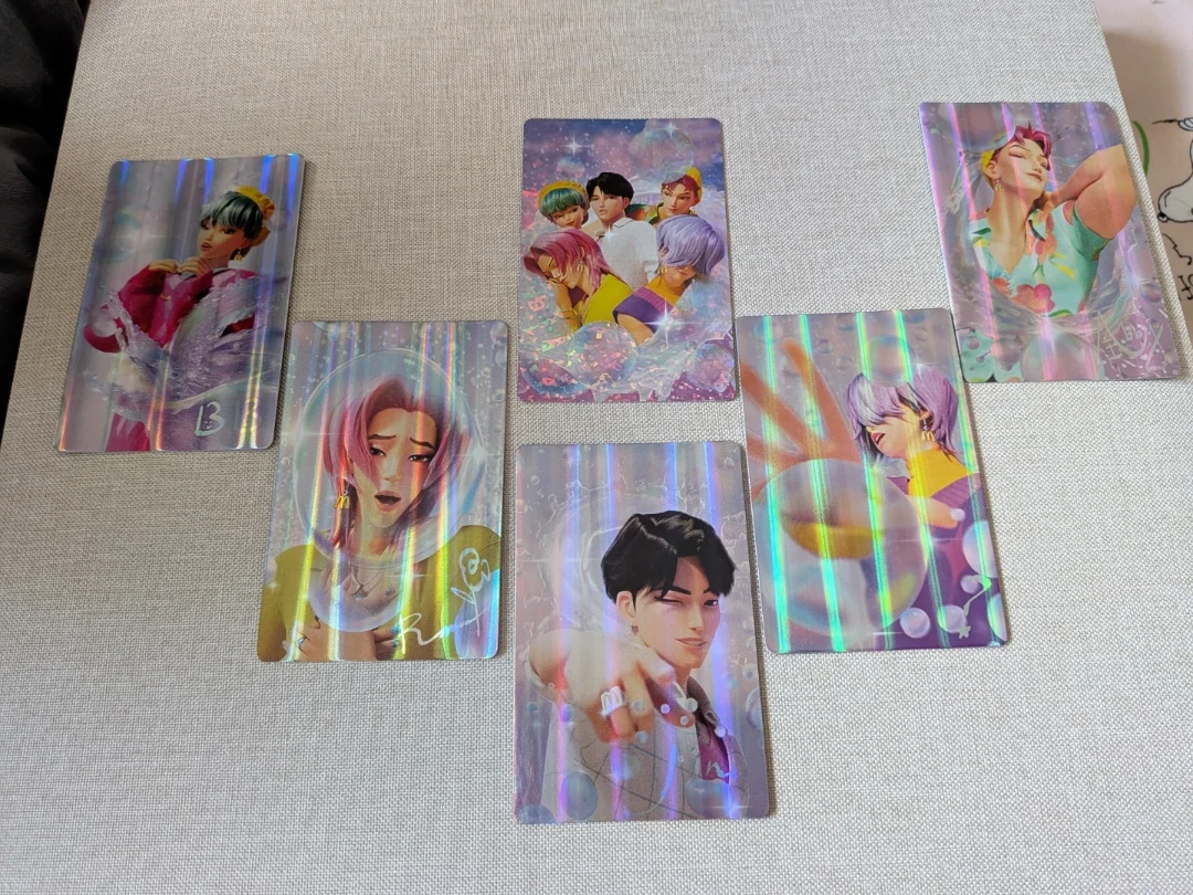 Saja Boys Full Set: McDonald's Kpop Demon Hunters Photocards