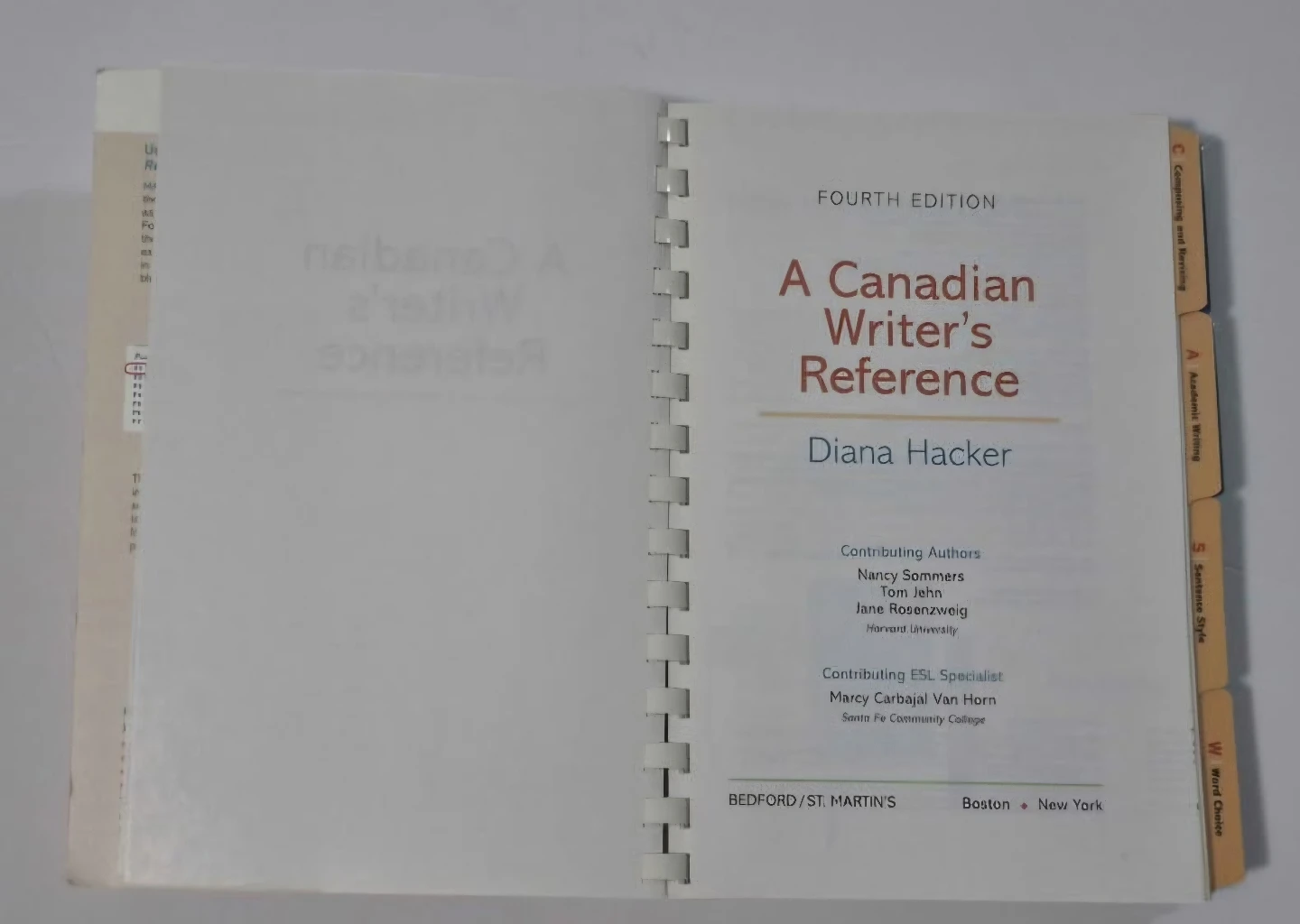 A Canadian Writer's Reference Fourth Edition Book - photo 4